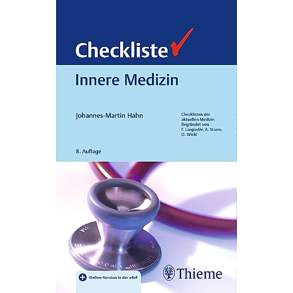 Checkliste Innere Medizin / Checklisten Medizin, Johannes-Martin Hahn