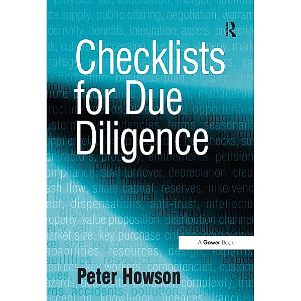Checklists for Due Diligence, Peter Howson