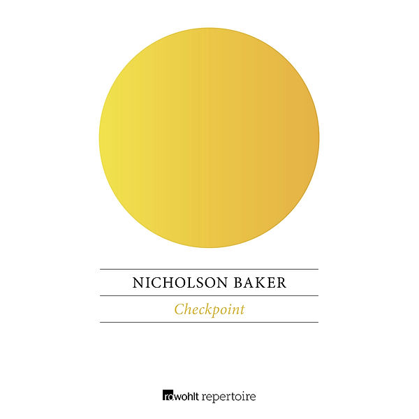 Checkpoint, Nicholson Baker