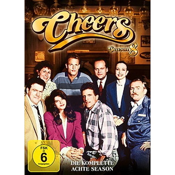 Cheers - Die komlette achte Season, Ted Danson,Woody Harrelson Kirstie Alley