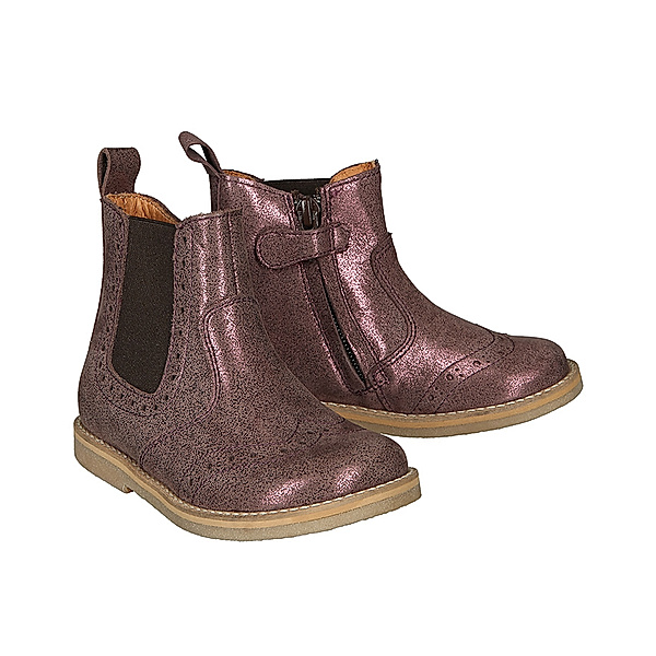 froddo® Chelsea-Boots BLAZENKA GLITTER mit Lochmuster in lila