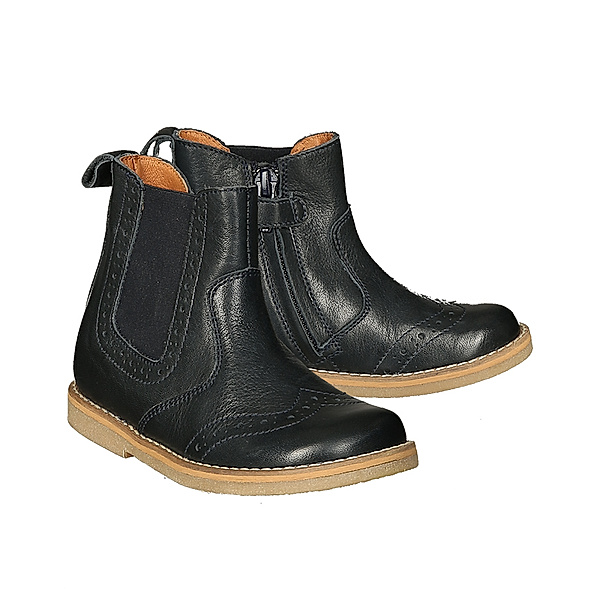 froddo® Chelsea-Boots CHELYS BROGUE mit Lochmuster in dunkelblau