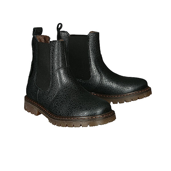 bisgaard Chelsea-Boots CLASSIC & CHIC gefüttert in schwarz