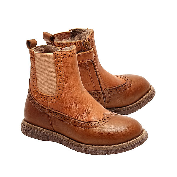 bisgaard Chelsea-Boots MACE gefüttert in brandy