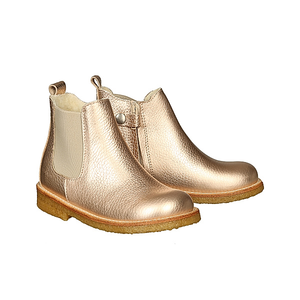 ANGULUS Chelsea-Boots NARROW gefüttert in light copper/beige