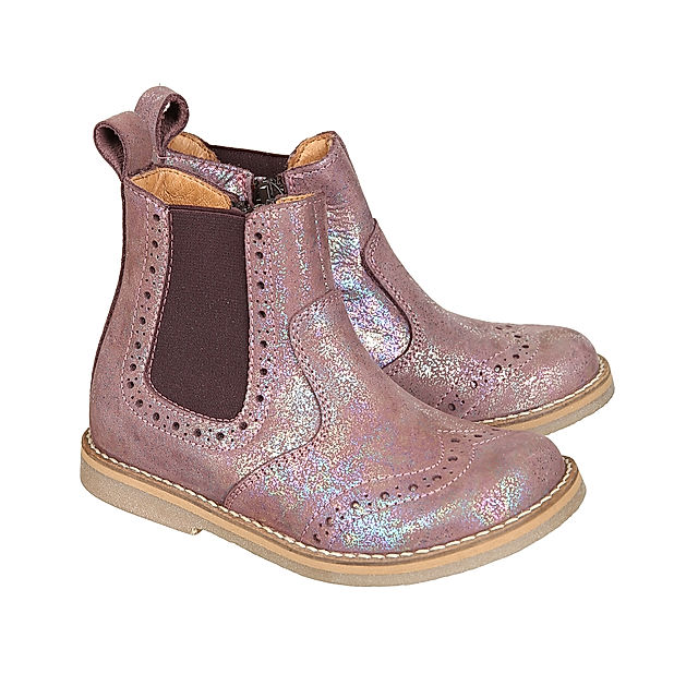 Chelseaboots CHELYS BROGUE in pink shine kaufen | tausendkind.at
