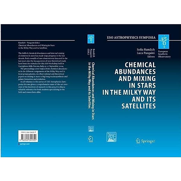 Chemical Abundances and Mixing in Stars in the Milky Way and its Satellites / ESO Astrophysics Symposia
