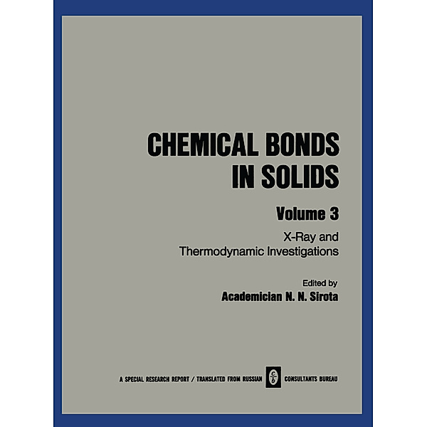 Chemical Bonds in Solids, N. N. Sirota