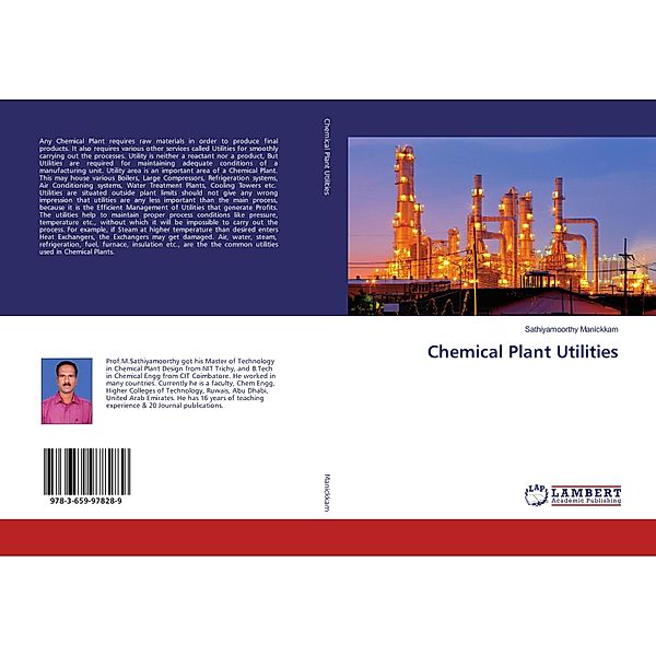 Chemical Plant Utilities, Sathiyamoorthy Manickkam