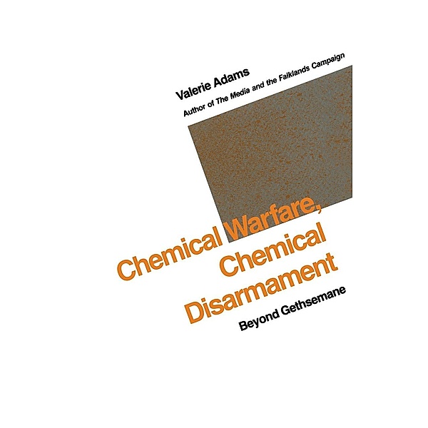 Chemical Warfare, Chemical Disarmament, Valerie Adams