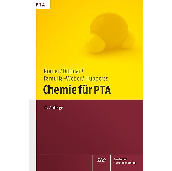 Chemie für PTA, Marion Romer, Silke Dittmar, Claudia Huppertz, Dorothee Famulla-Weber