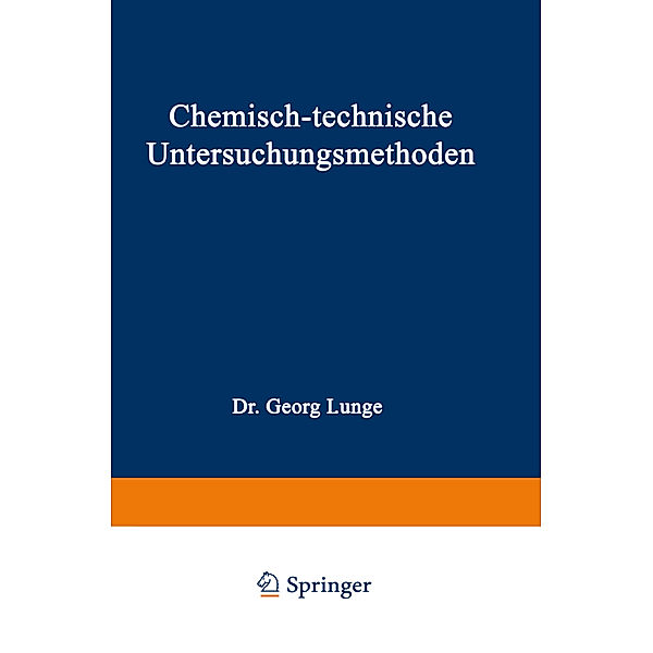 Chemisch-technische Untersuchungsmethoden