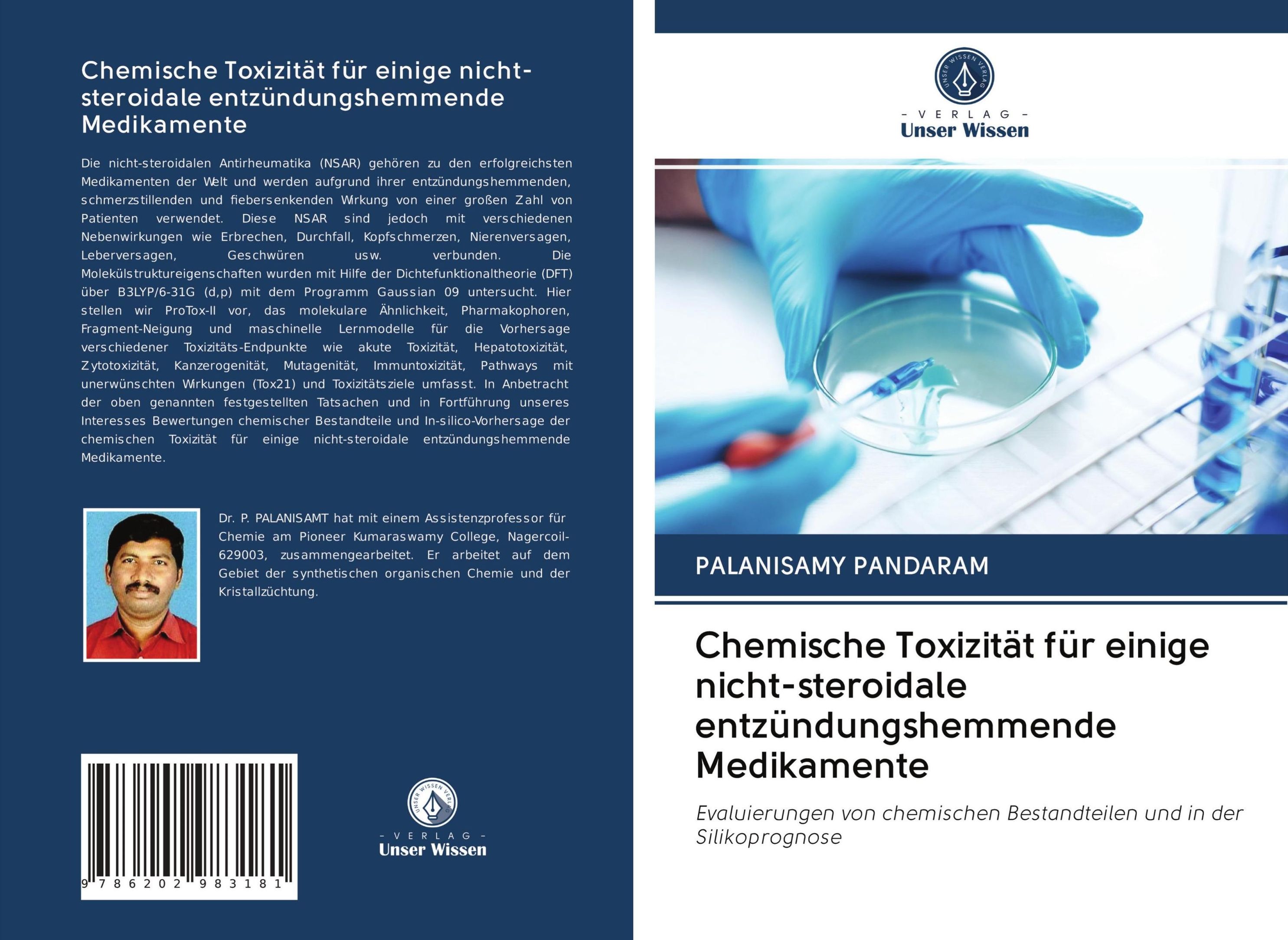 Chemische Toxizität für einige nicht-steroidale entzündungshemmende  Medikamente Buch