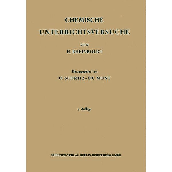 Chemische Unterrichtsversuche, Heinrich Rheinboldt