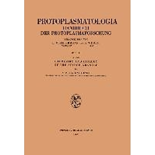 Chemistry and Biology of the Starch Granule / Protoplasmatologia Cell Biology Monographs Bd.2 / B/2 / b d, Nicolaas P. Badenhuizen