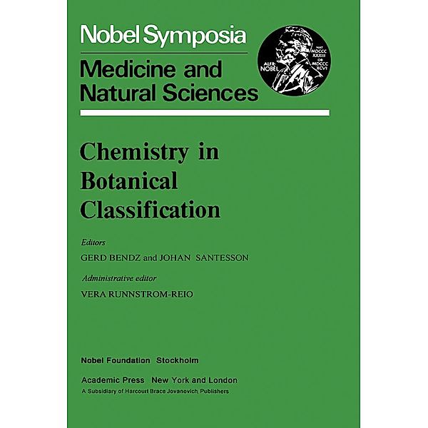 Chemistry in Botanical Classification: Medicine and Natural Sciences