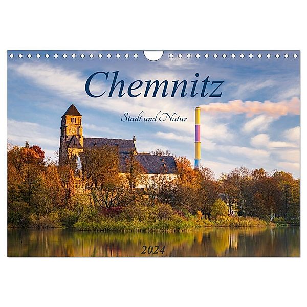 Chemnitz - Stadt und Natur (Wandkalender 2024 DIN A4 quer), CALVENDO Monatskalender, Daniela Beyer (Moqui)