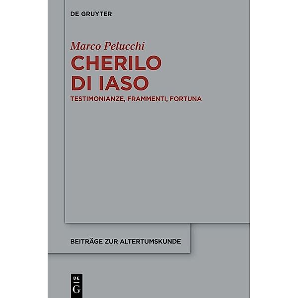 Cherilo di Iaso, Marco Pelucchi