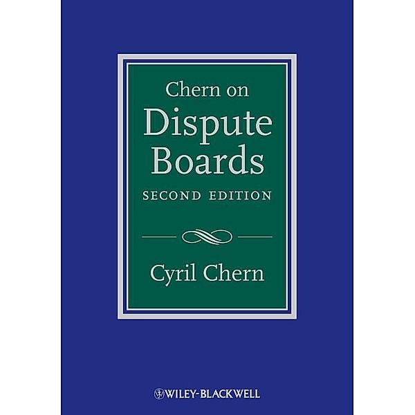 Chern on Dispute Boards, Cyril Chern