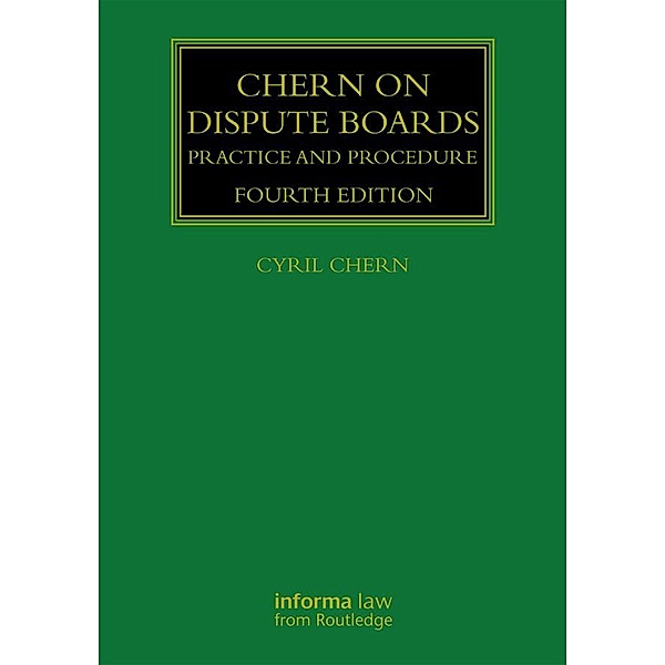 Chern on Dispute Boards, Cyril Chern