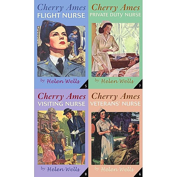 Cherry Ames Set 2, Books 5-8 / Cherry Ames Nurse Stories Bd.Books 5-8, Helen Wells