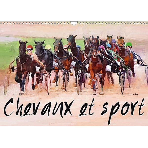 Chevaux et Sport (Calendrier mural 2021 DIN A3 horizontal)