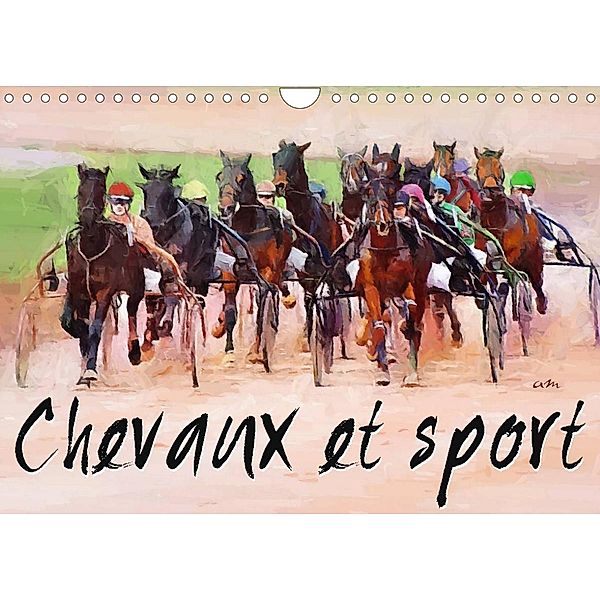 Chevaux et Sport (Calendrier mural 2023 DIN A4 horizontal), Sudpastel