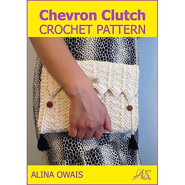 Chevron Clutch Crochet Pattern, Alina Owais