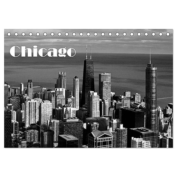 Chicago 2024 (Tischkalender 2024 DIN A5 quer), CALVENDO Monatskalender, Detlef Kolbe (Dex - Foto)