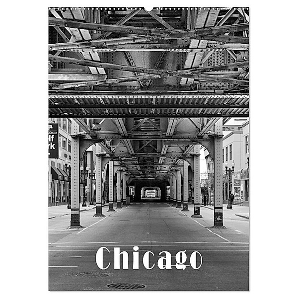 Chicago 2024 (Wandkalender 2024 DIN A2 hoch), CALVENDO Monatskalender, Detlef Kolbe
