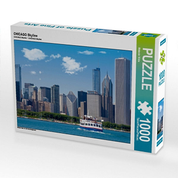 CHICAGO Skyline (Puzzle), Melanie Viola