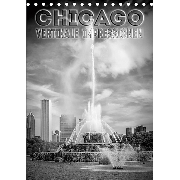 CHICAGO Vertikale Impressionen (Tischkalender 2021 DIN A5 hoch), Melanie Viola