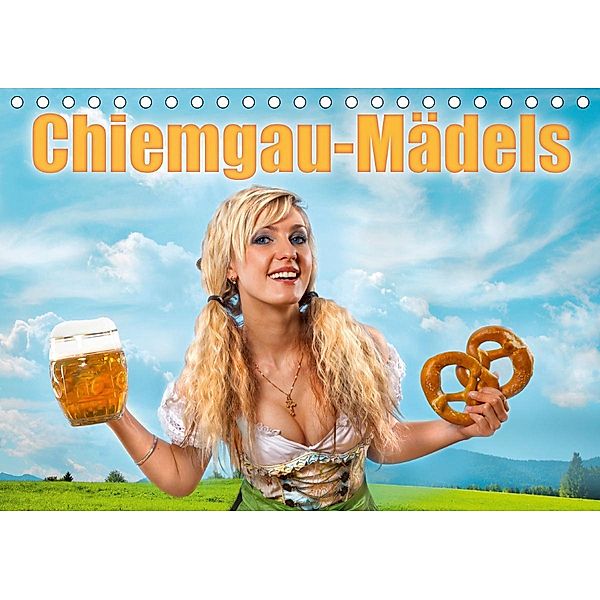 Chiemgau-Mädels (Tischkalender 2021 DIN A5 quer), Jo Graetz