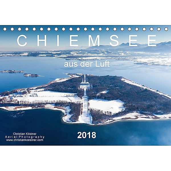 Chiemsee aus der Luft (Tischkalender 2018 DIN A5 quer), Christian Köstner