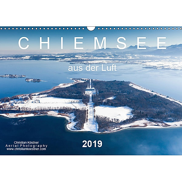 Chiemsee aus der Luft (Wandkalender 2019 DIN A3 quer), Christian Köstner