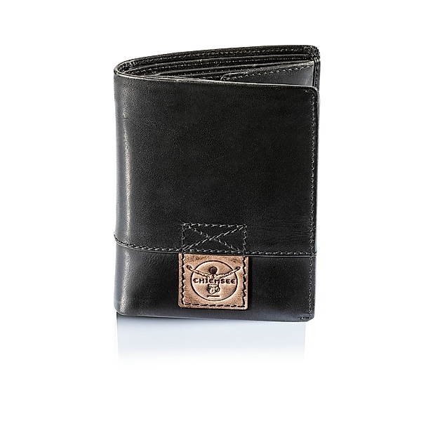 Chiemsee RFID-Geldbörse Steve aus Leder (Farbe: schwarz)