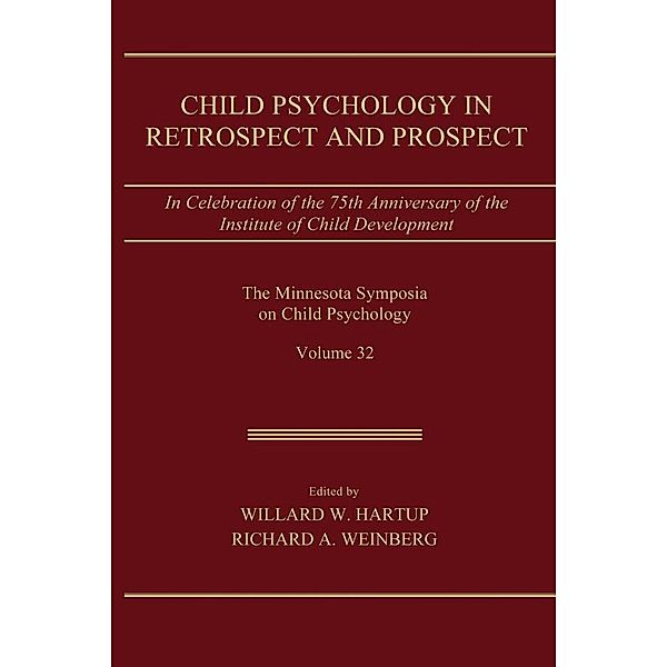 Child Psychology in Retrospect and Prospect