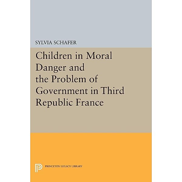 Children in Moral Danger and the Problem of Government in Third Republic France / Princeton Studies in Culture/Power/History, Sylvia Schafer