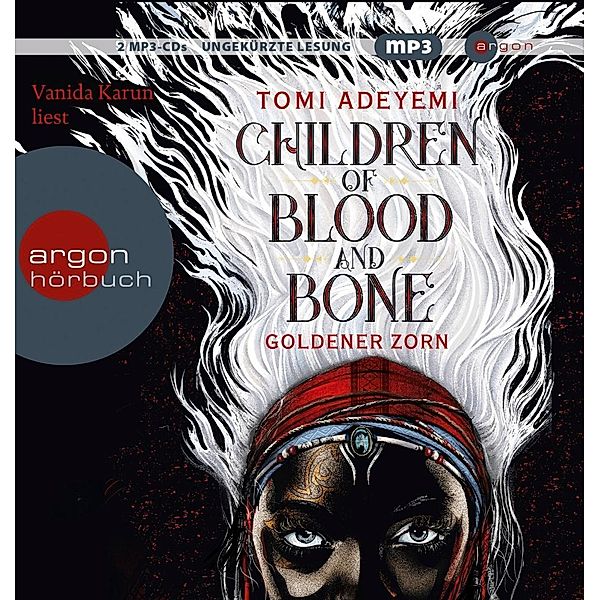 Children of Blood and Bone - Goldener Zorn, 2 Audio-CD, MP3, Tomi Adeyemi