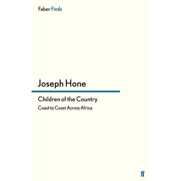 Children of the Country, Joseph Hone