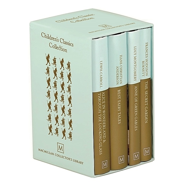 Children's Classics Collection, m.  Buch, m.  Buch, m.  Buch, m.  Buch, 4 Teile, Lewis Carroll, Hans Christian Andersen, Frances Hodgson Burnett, L. M. Montgomery