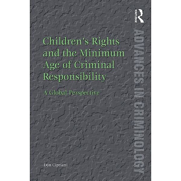 Children's Rights and the Minimum Age of Criminal Responsibility, Don Cipriani