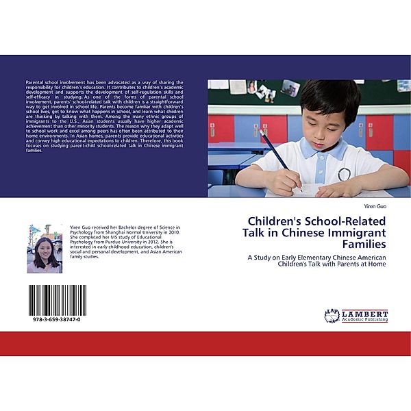 Children's School-Related Talk in Chinese Immigrant Families, Yiren Guo