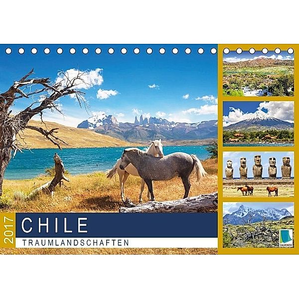 Chile: Traumlandschaften (Tischkalender 2017 DIN A5 quer), Calvendo