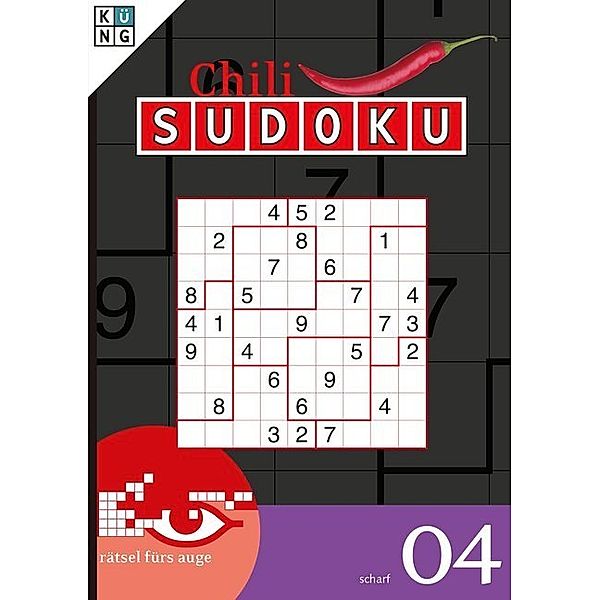 Chili Sudoku Taschenbuch / Chili Sudoku.Bd.4, Conceptis Puzzles, Rätsel Agentur