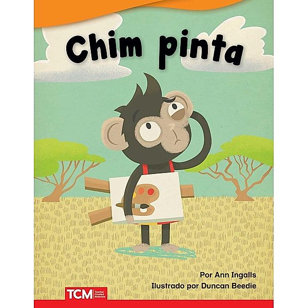 Chim pinta (Chimp Paints) Read-along ebook, Ann Ingalls