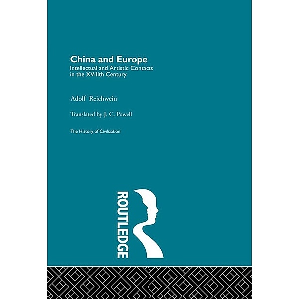 China and Europe, A. Reichwein