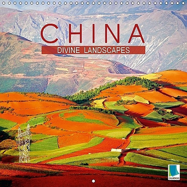 China: Divine landscapes (Wall Calendar 2017 300 × 300 mm Square), k.A. CALVENDO