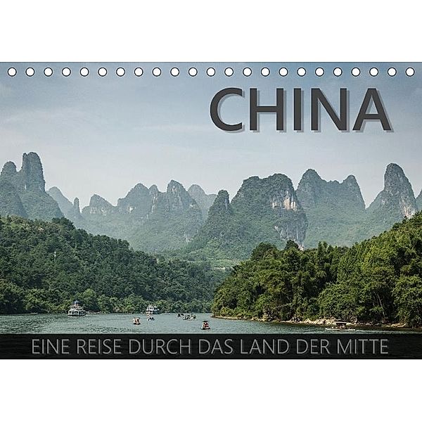 China - Eine Reise durch das Land der Mitte (Tischkalender 2017 DIN A5 quer), Christian Kuhnert