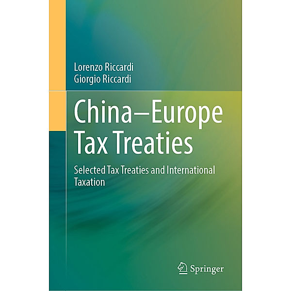 China-Europe Tax Treaties, Lorenzo Riccardi, Giorgio Riccardi